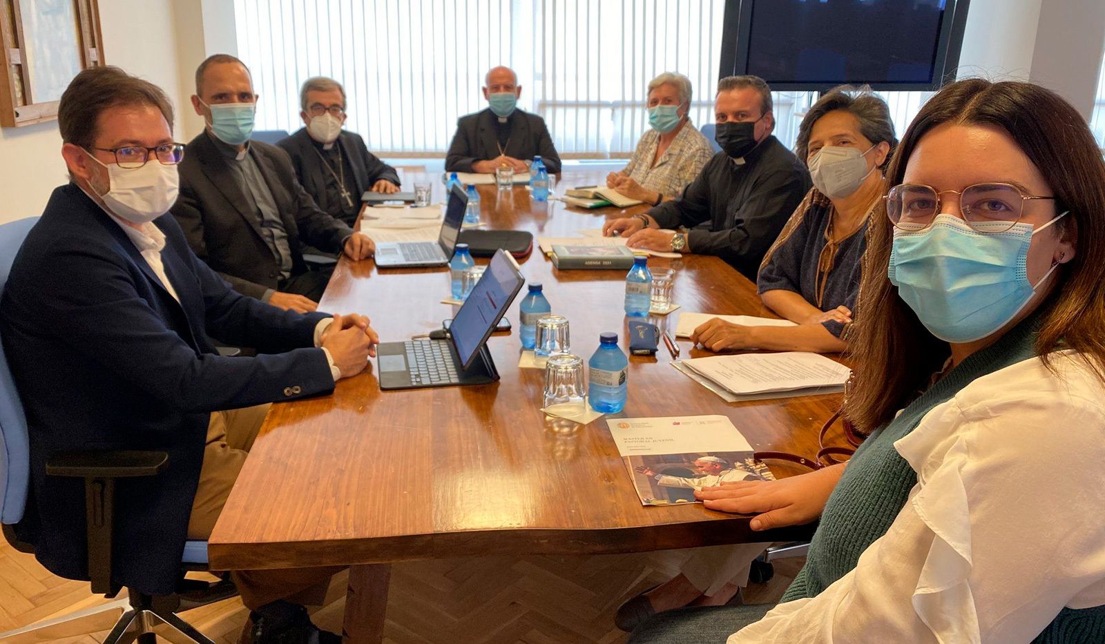 Los miembros del equipo de la CEE para coordinar la fase diocesana del Sínodo 2023