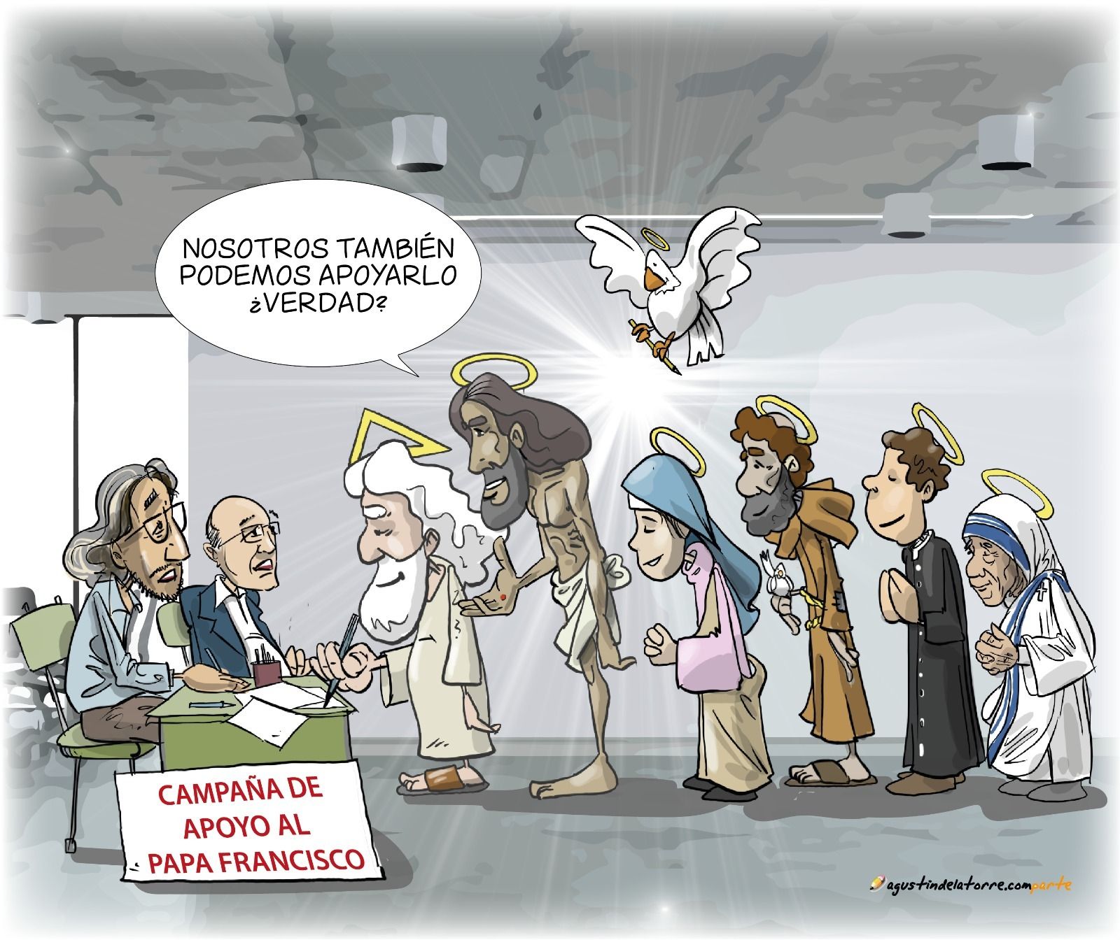 Yo también estoy con Francisco