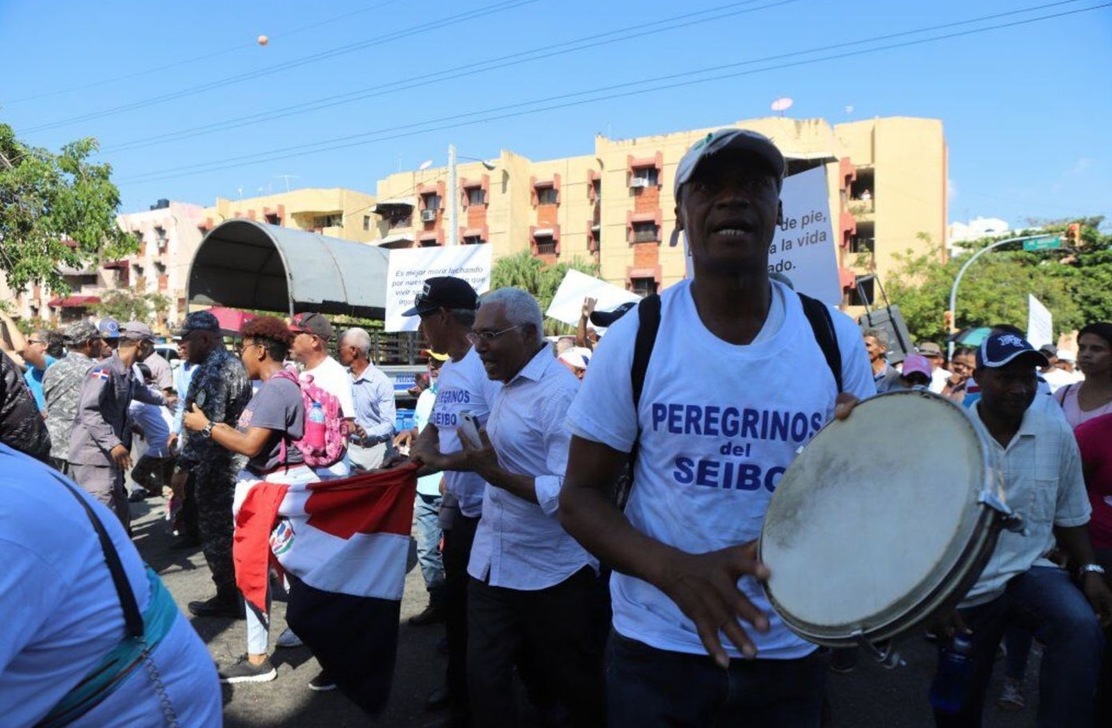 Marcha campesina en República Dominicana