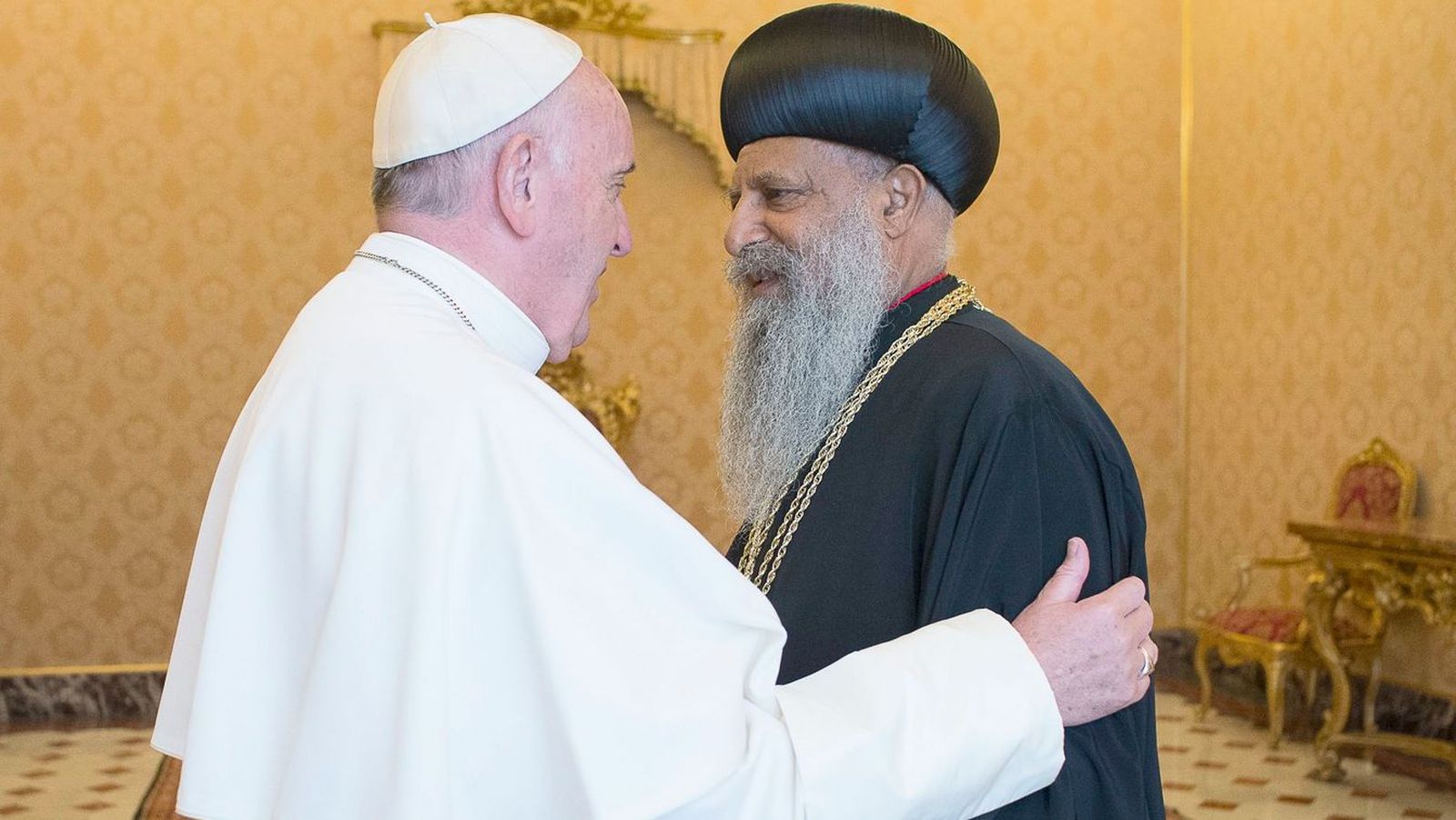 El Papa y el Patriarca Matthias