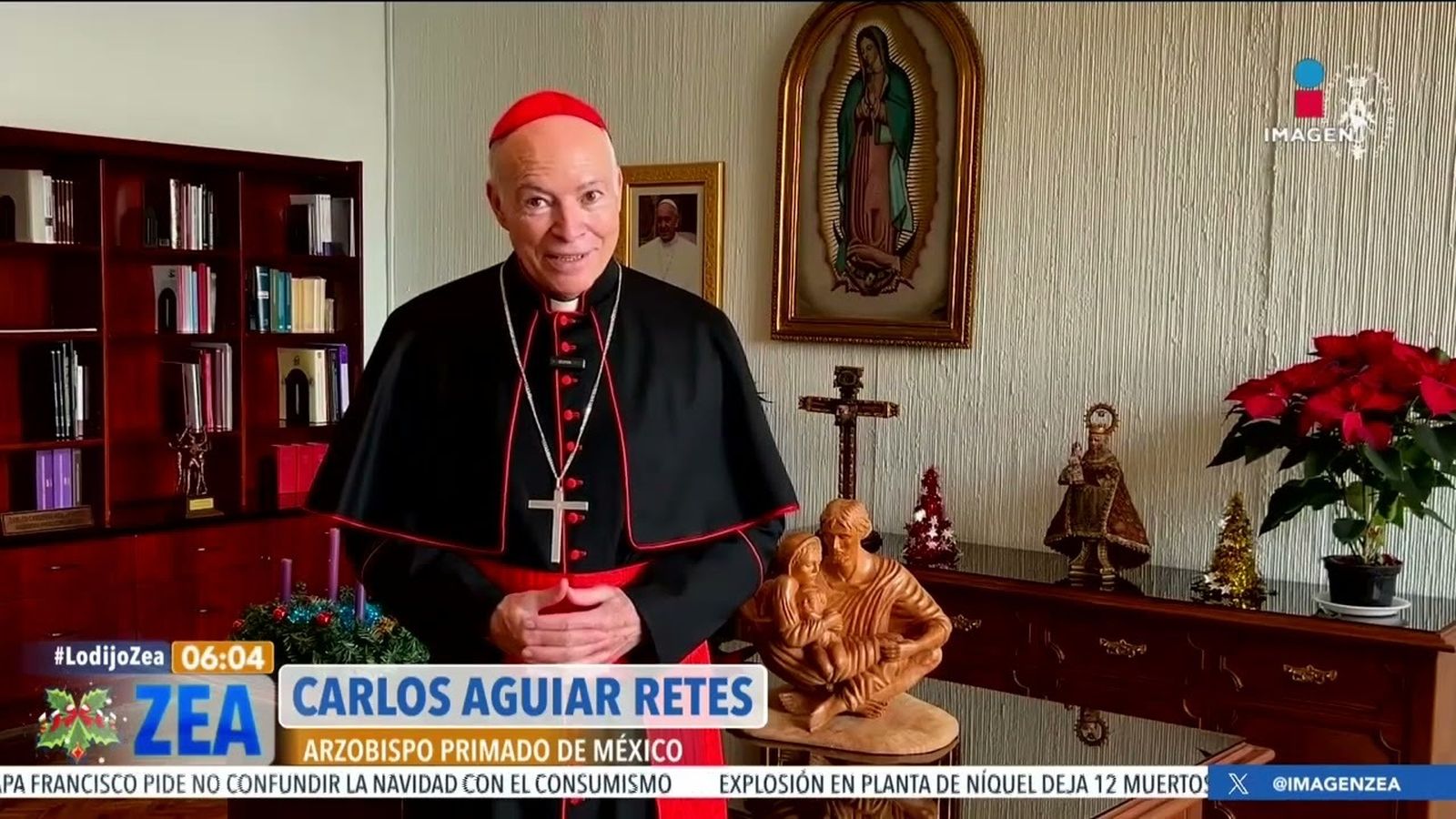 El cardenal Aguiar