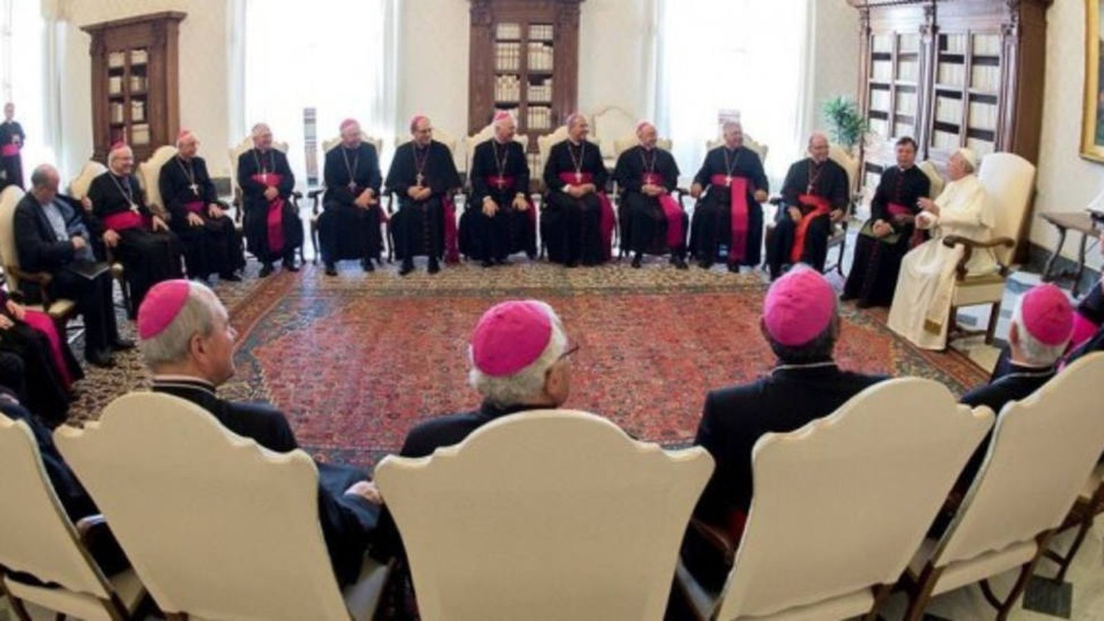 Imagen de la última visita ad limina