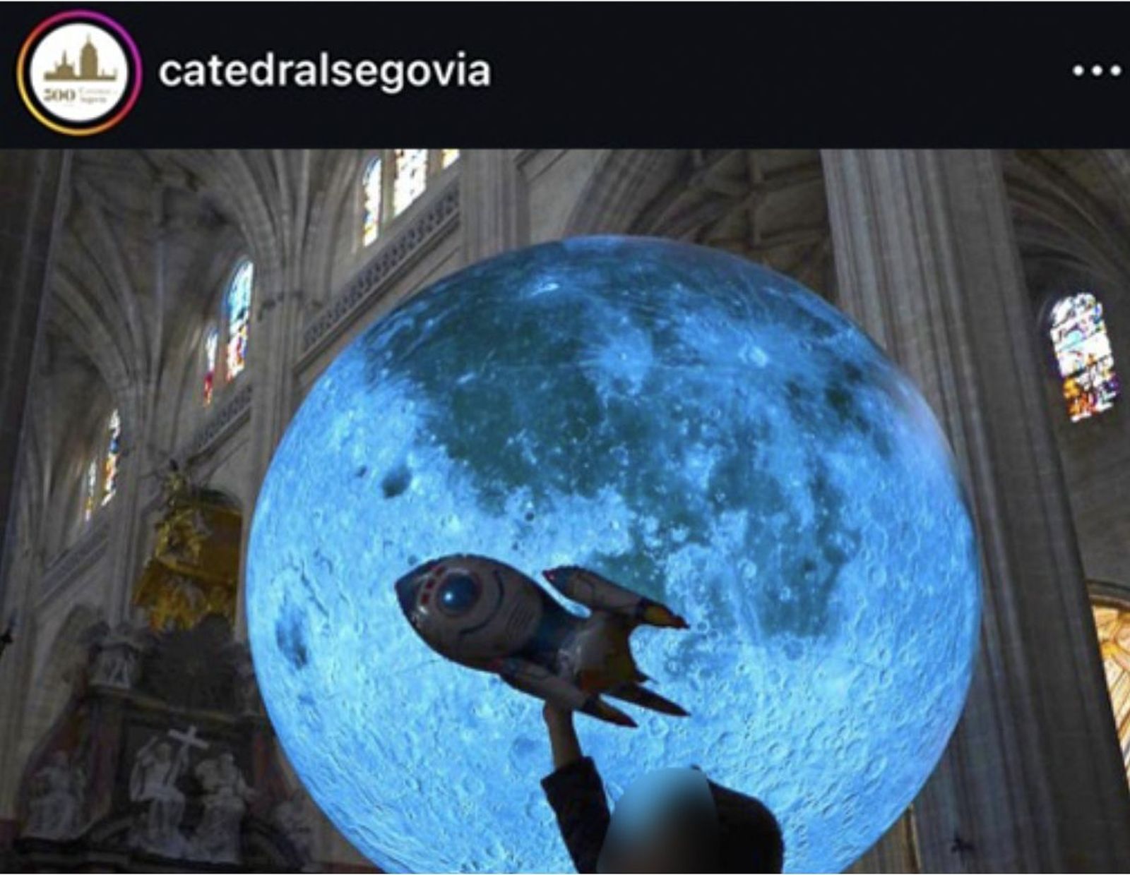 Imagen de una actividad en la catedral de Segovia