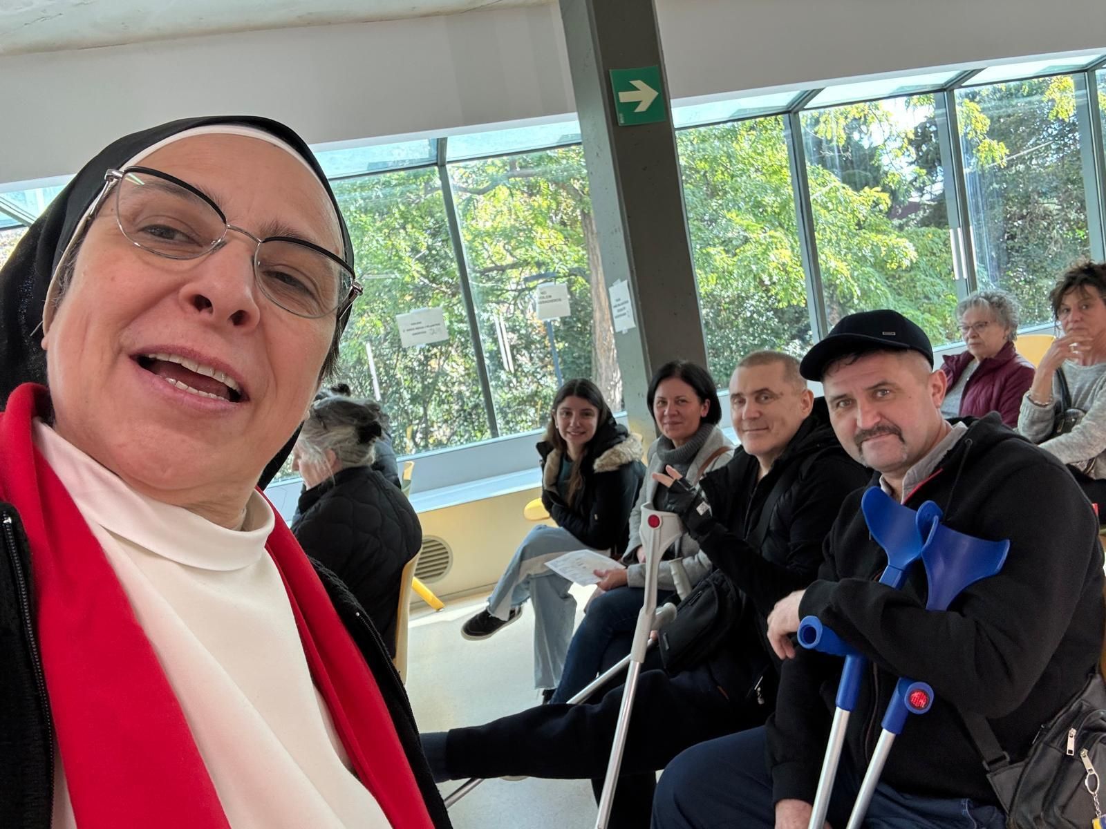 Sor Lucía Caram, en Ucrania