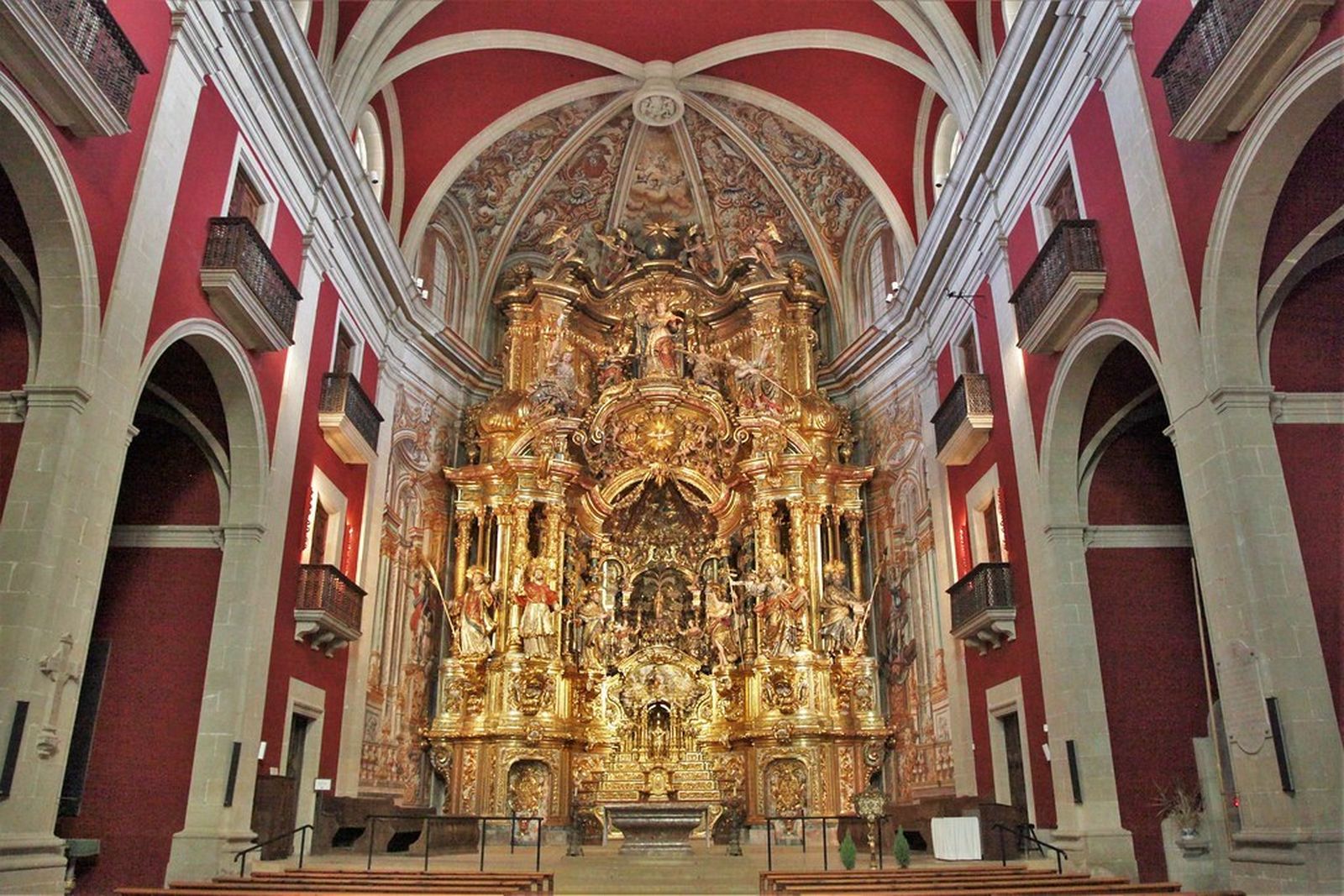 El retablo barroco del Miracle