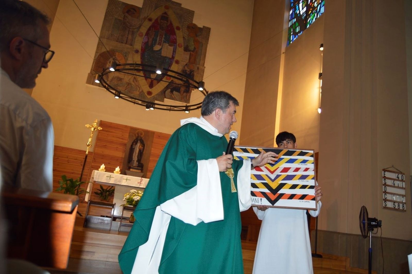 Daniel Palau se despide de sus feligreses