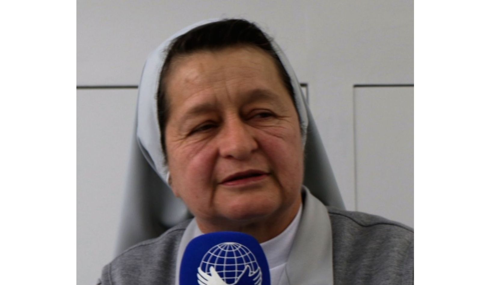 Inés Zambrano, en el coloquio en Manos Unidas