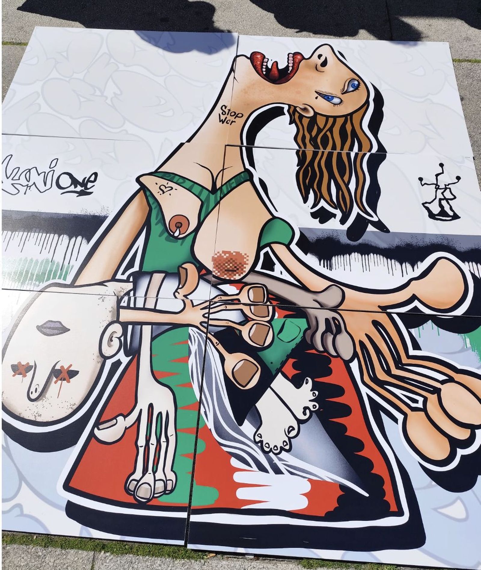 Manifestación en Madrid contra la guerra a Palestina