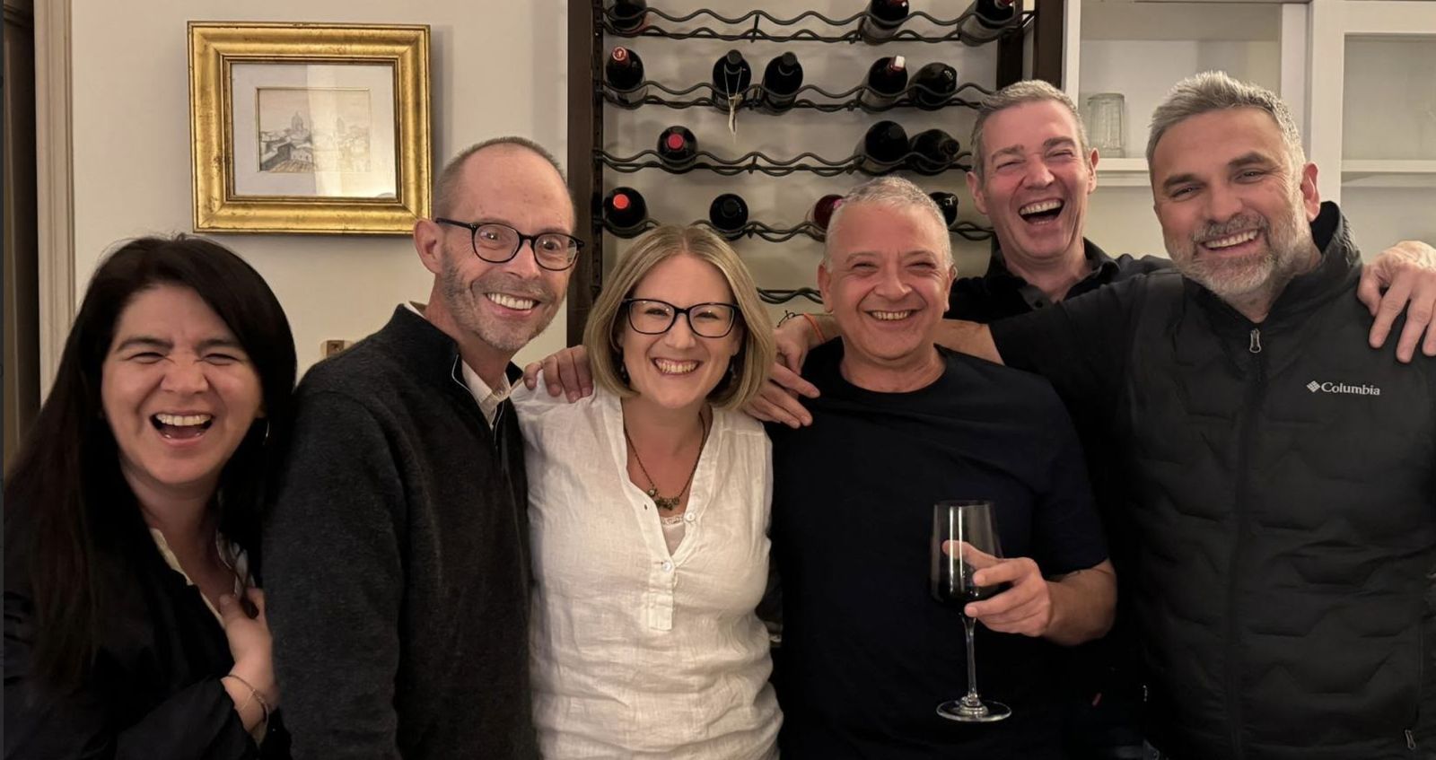 Bertomeu con periodistas