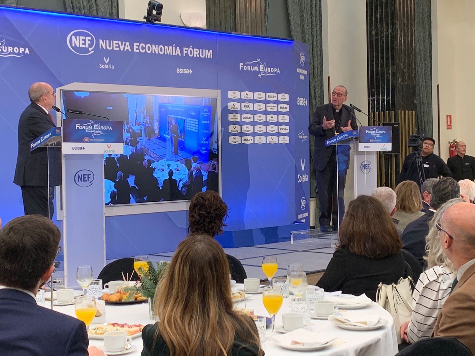 Cardenal Omella, en el Nueva Economía Fórum