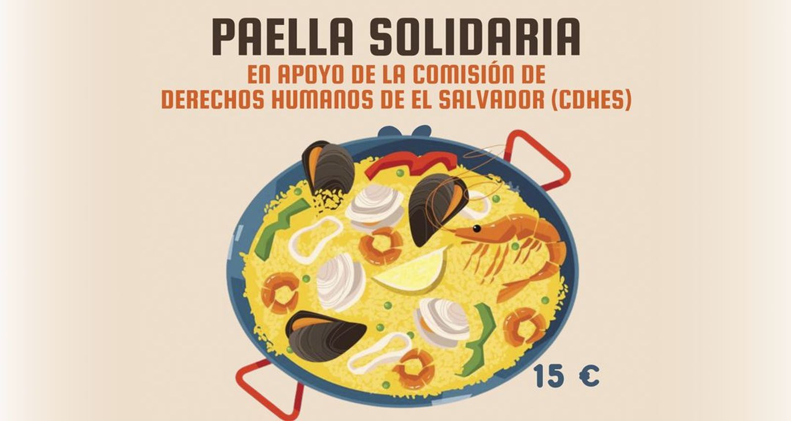 Paella solidaria en Torrejón de Ardoz