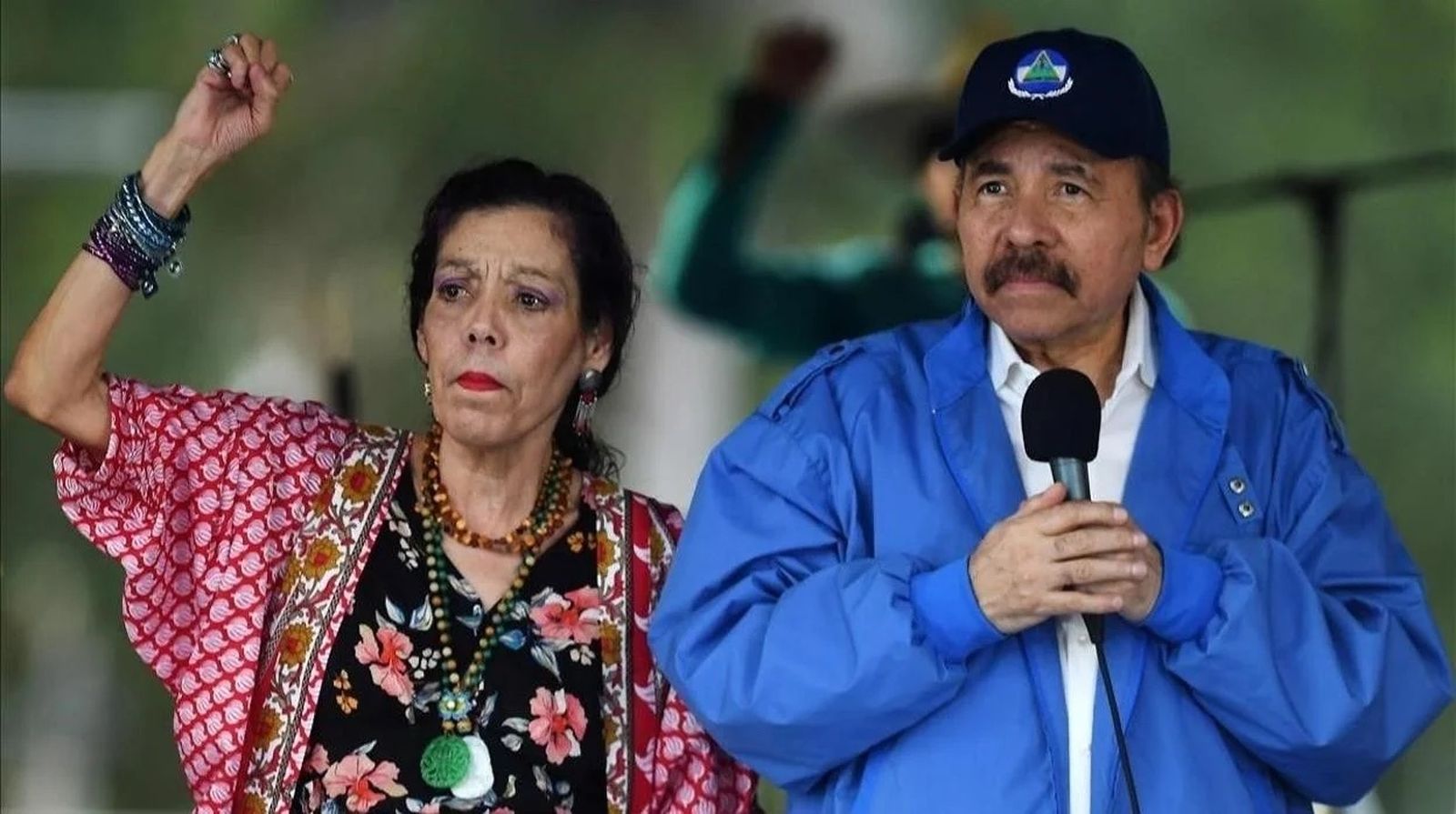 Rosario Murillo y Daniel Ortega
