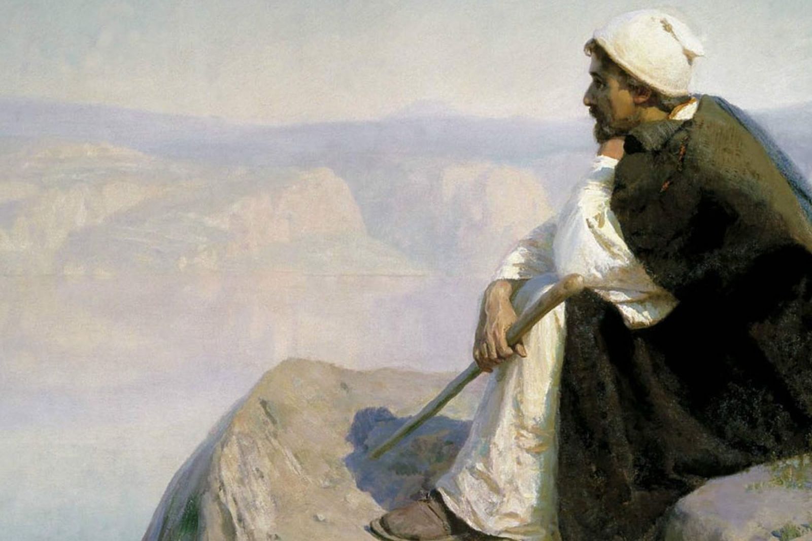 Vasily Polenov. Dreams on the hill