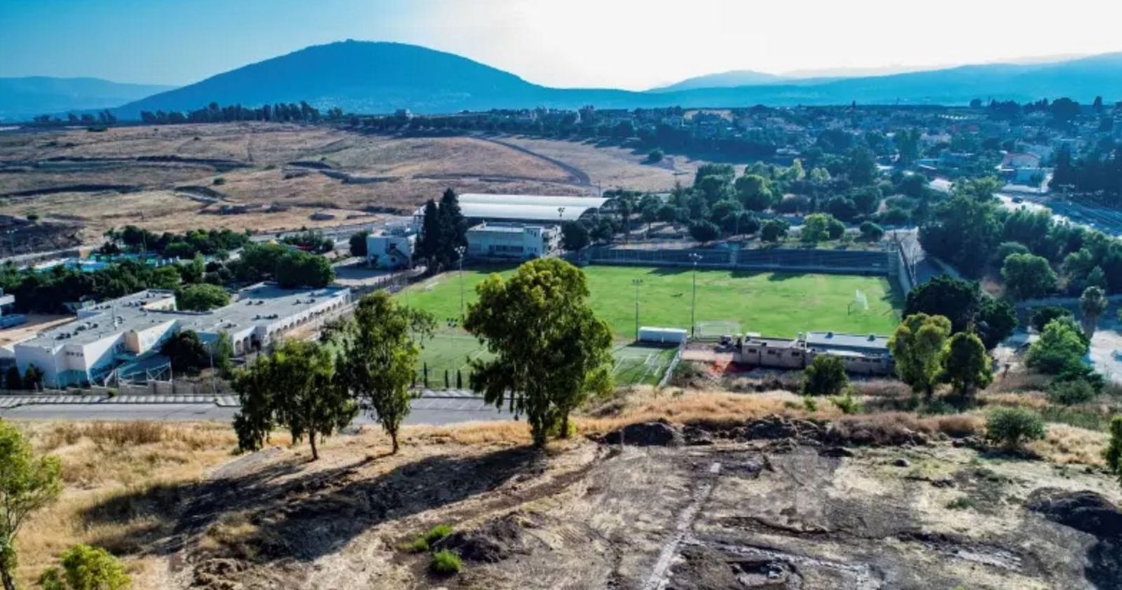 Área cercana al Monte Tabor donde se han encontrado los restos de la iglesia