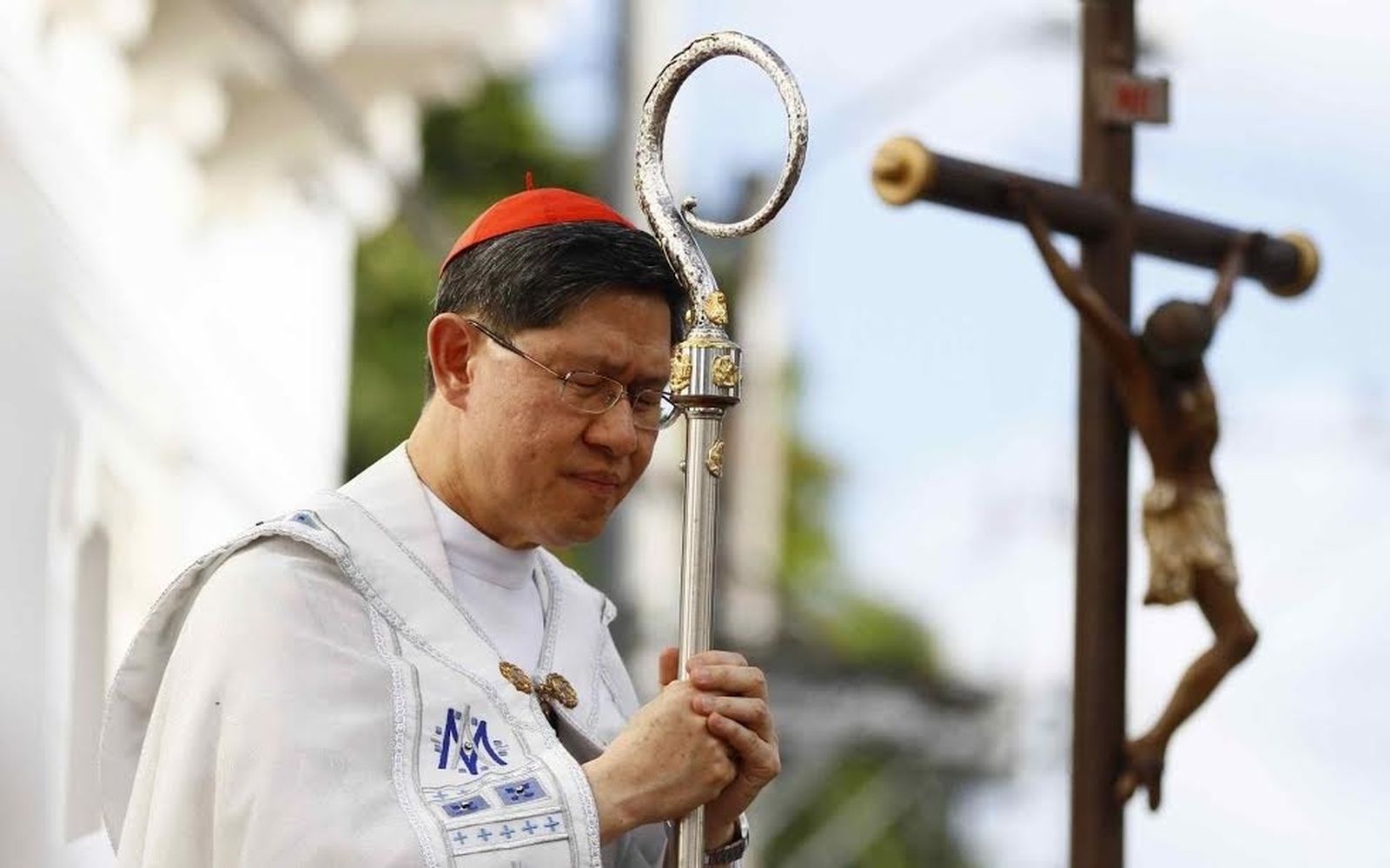 El presidente de Cáritas Internationalis, cardenal Luis Antonio Tagle