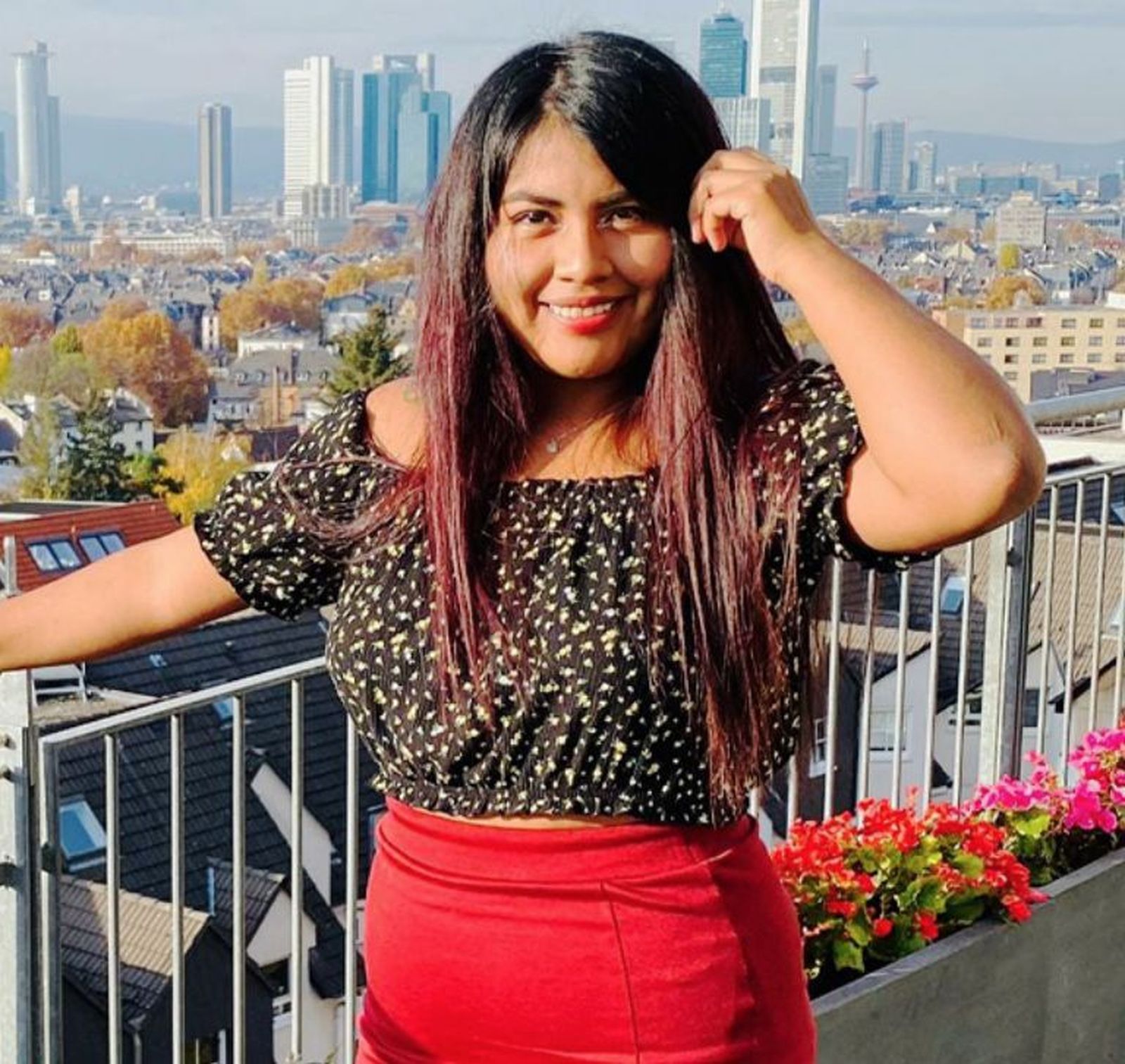 Joven embajadora de la paz