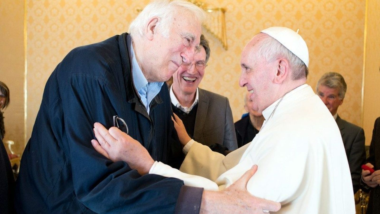 Francisco, con Jean Vanier