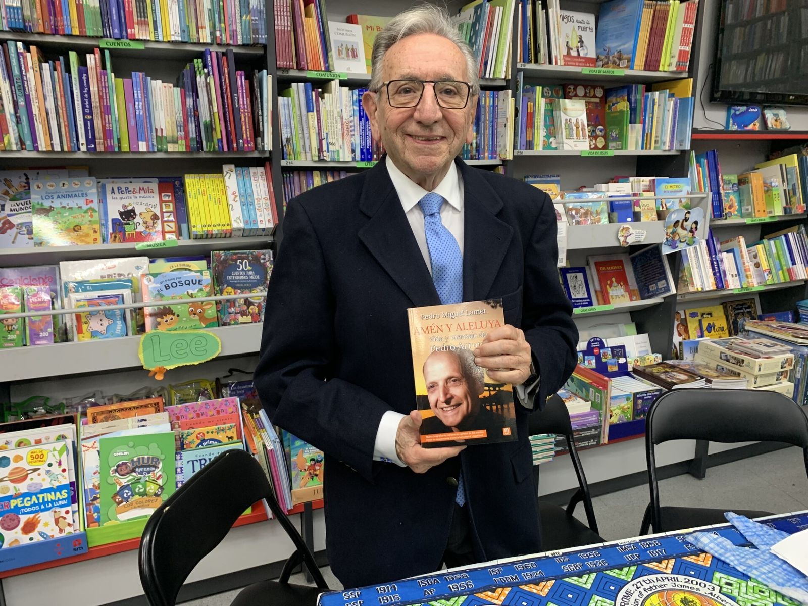 Pedro Miguel Lamet, con su nuevo libro