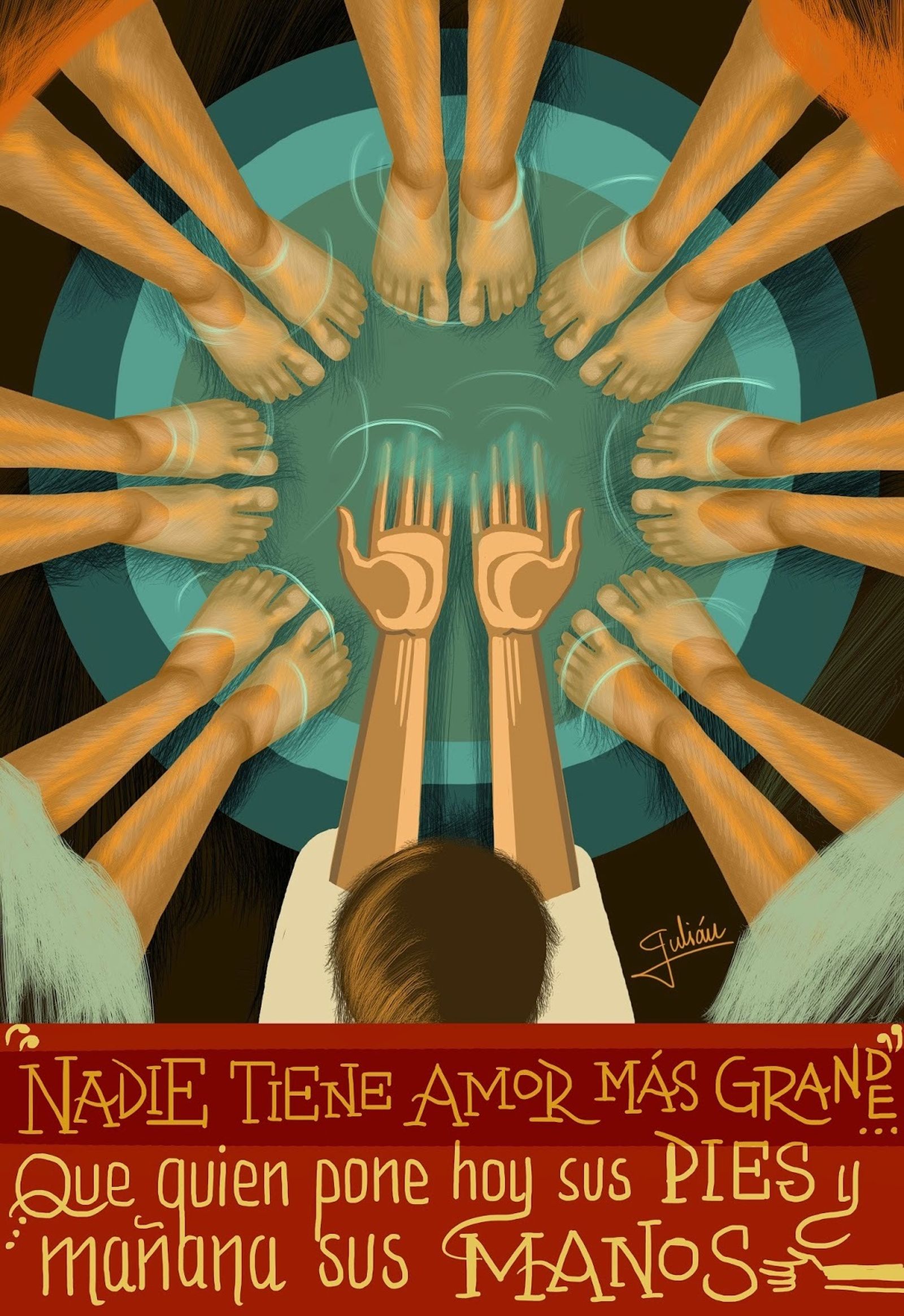 Lavatorio de los pies