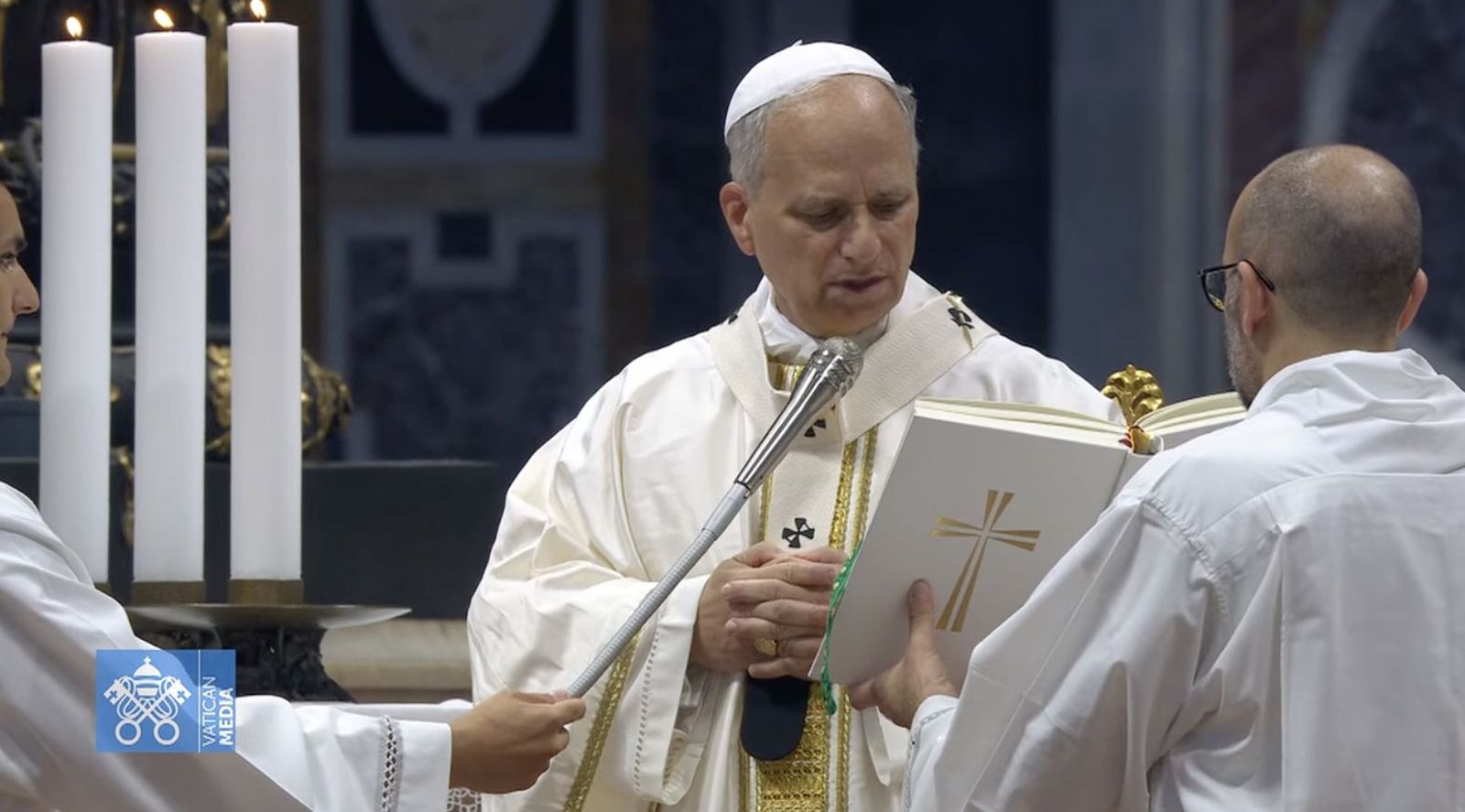 León XIV, en la misa de los deportistas