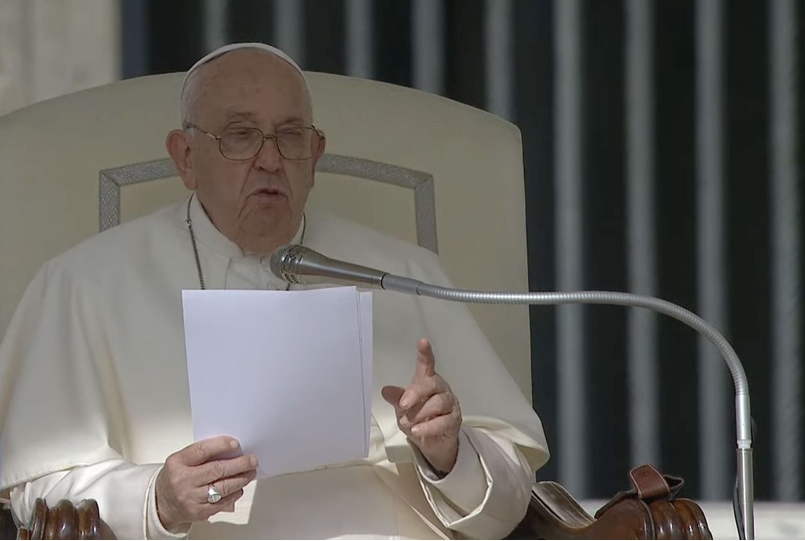 El Papa, advirtiendo de las tretas del diablo