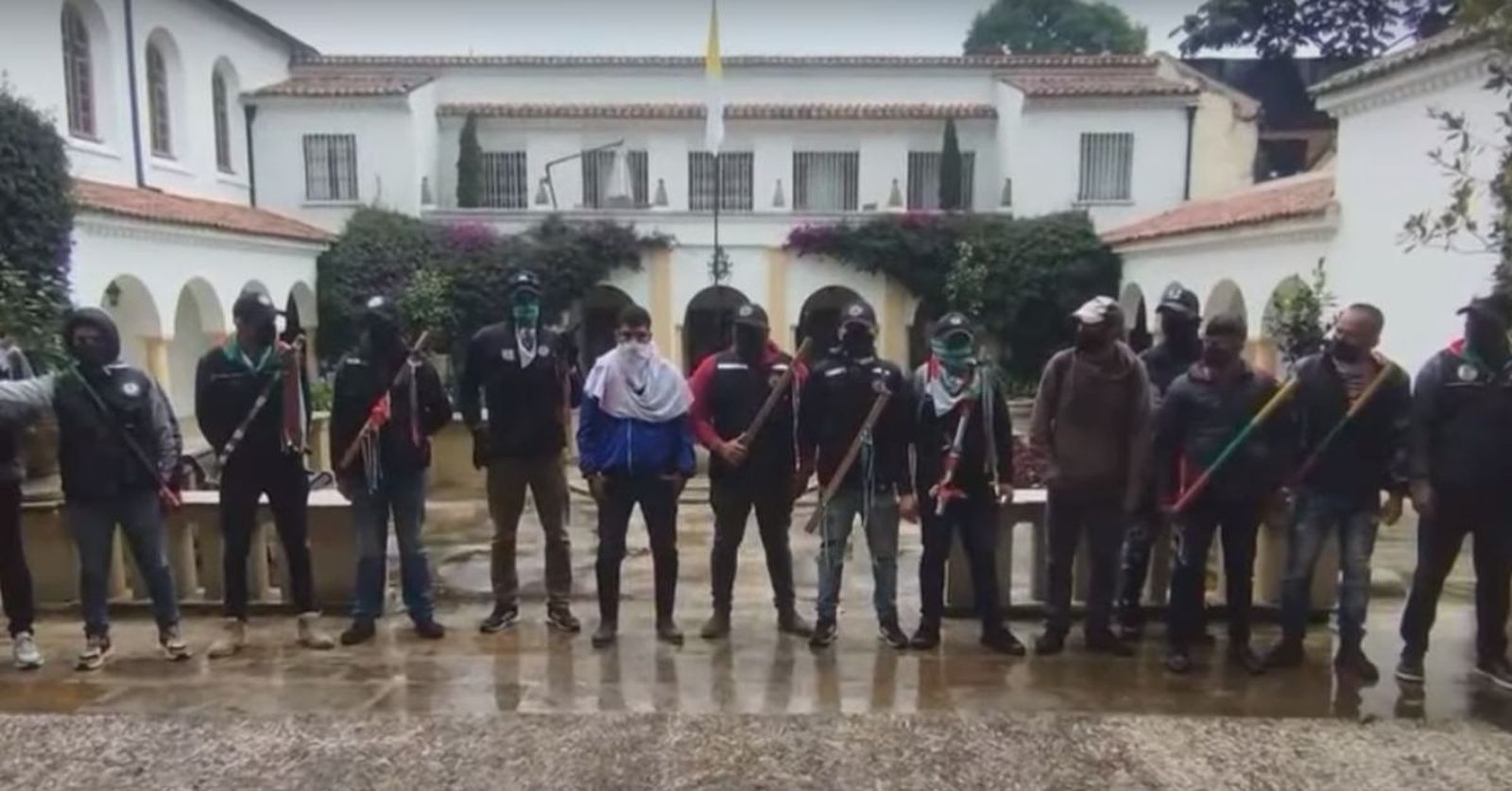 Indígenas se toman sede de la Nunciatura en Colombia