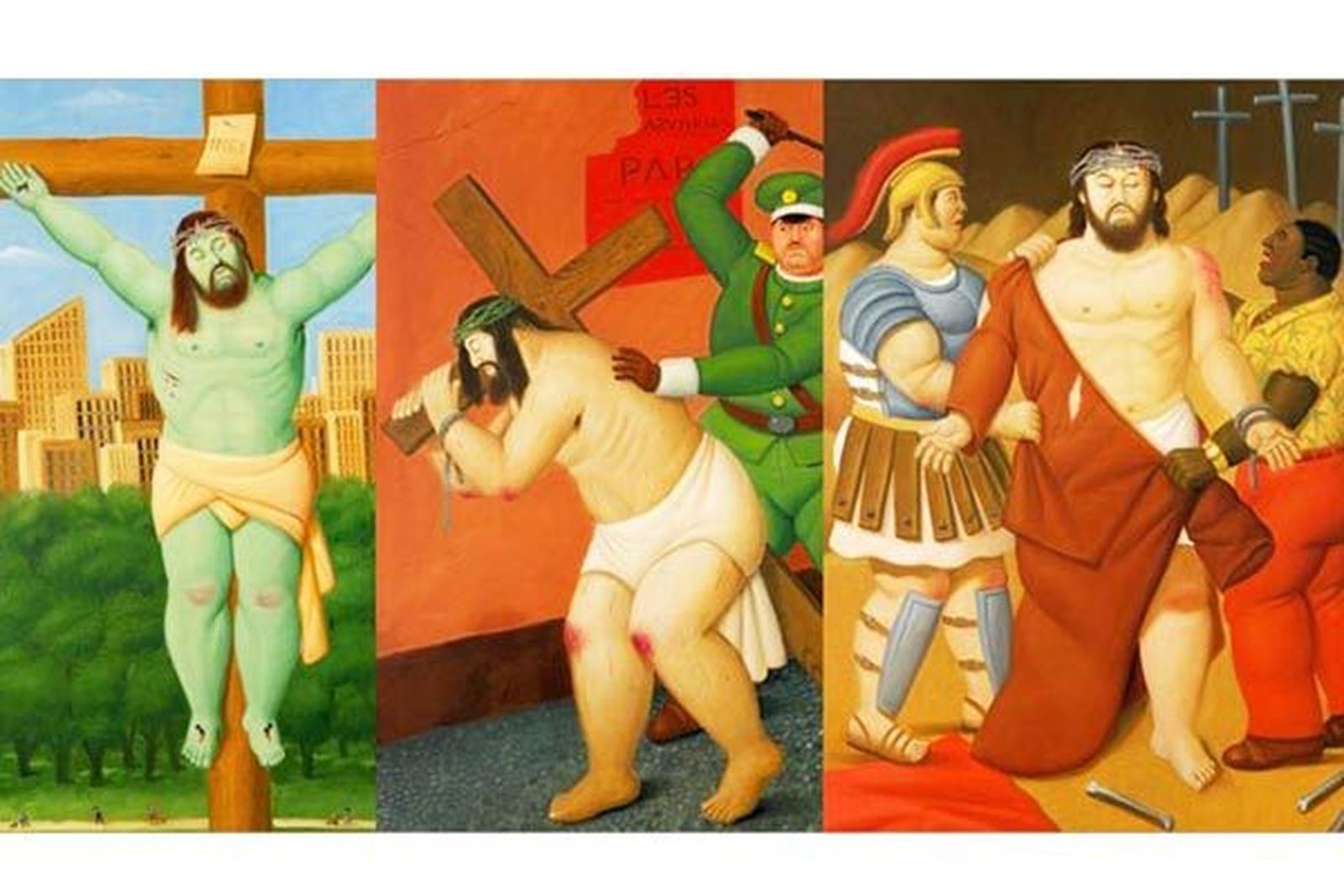 Via Crucis de Botero