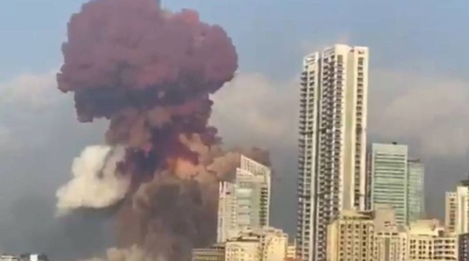 Explosión en Beirut