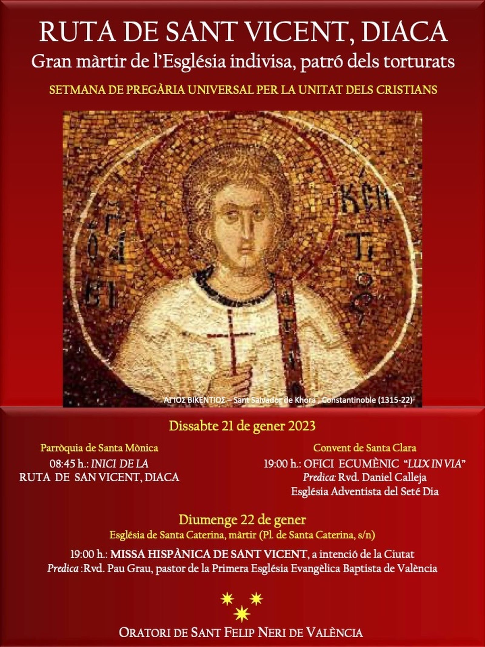 Cartel San Vicente 2023