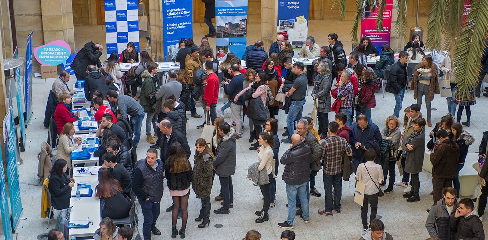 Jornada de puertas abiertas en la Universidad de Deusto (Foto de archivo)
