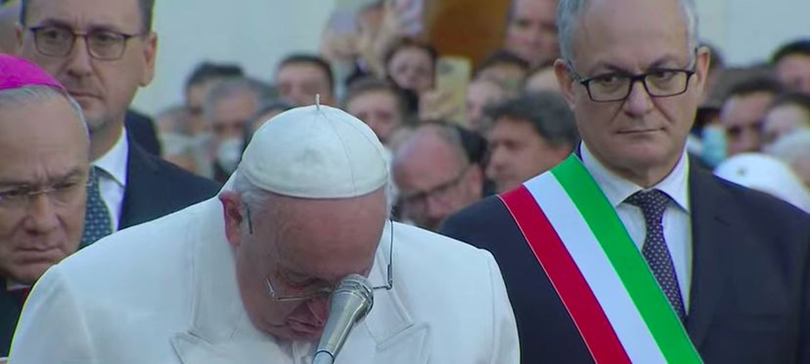 Francisco, llorando