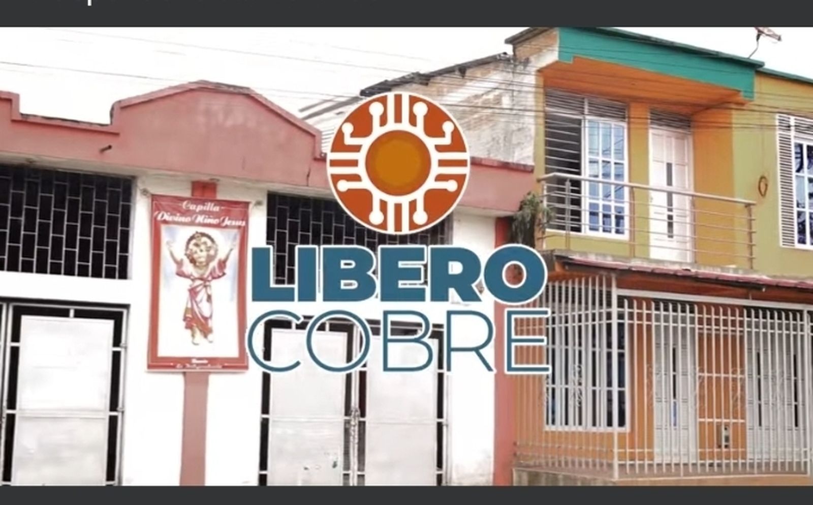 Captura de pantalla del video promocional de la minera