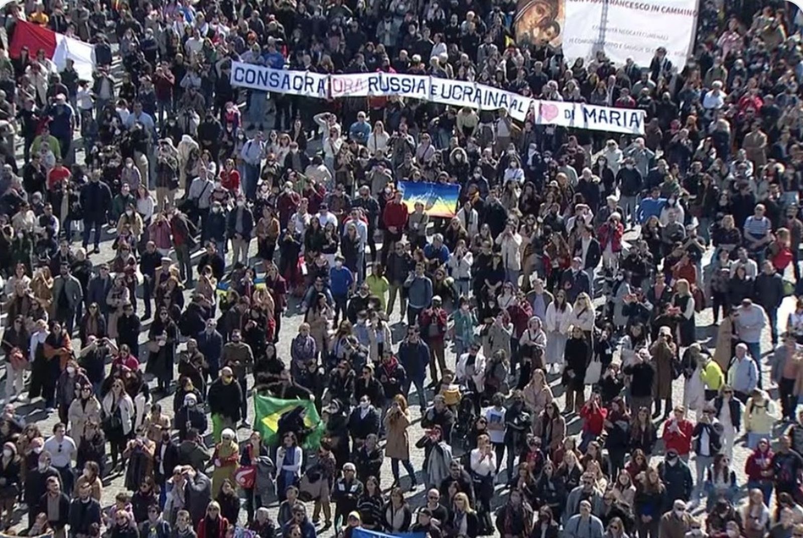 El Papa consagrará Ucrania y Rusia al Inmaculado Corazón de María