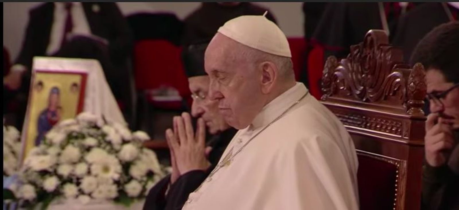 Francisco, en su primer encuentro con la Iglesia de Chipre