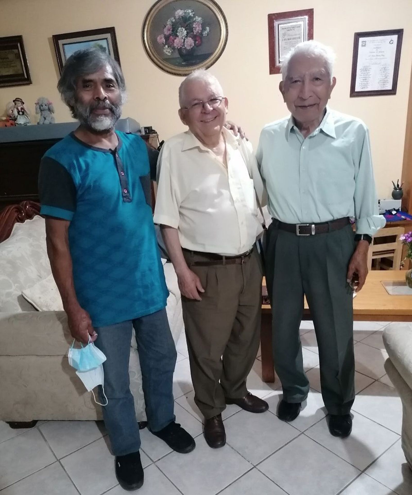 José Valencia, Euquerio F. y Maestro Mauro Ramírez Pérez