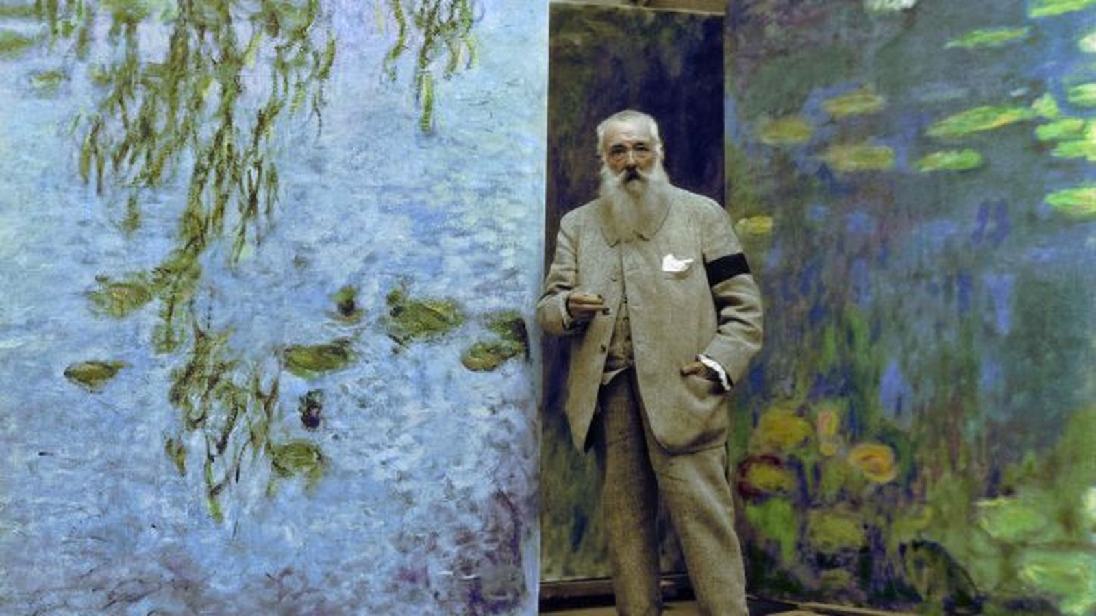 Monet entre sus 'ninfeas'