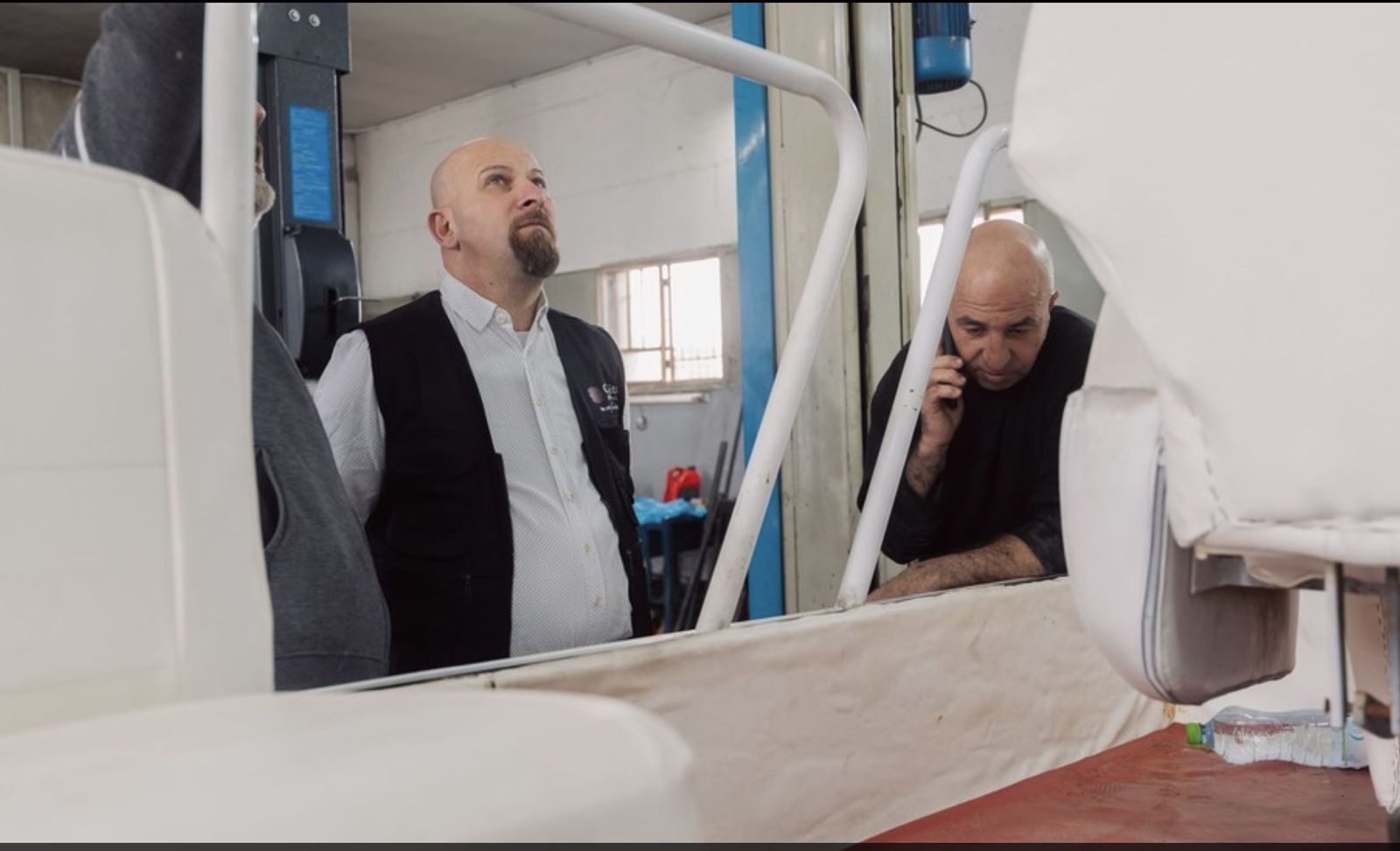 El papamóvil está siendo acondicionado ya por Cáritas Jerusalén