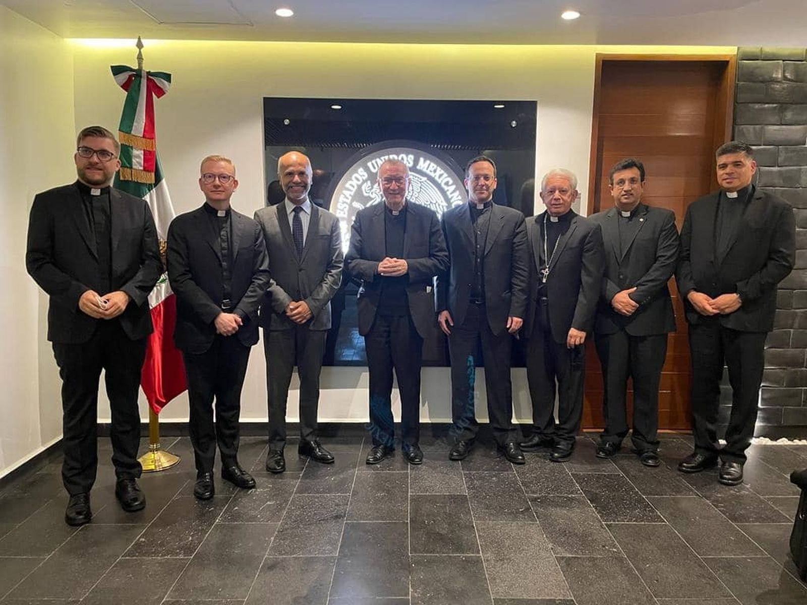 Listos obispos mexicanos para reunirse con el cardenal Pietro Parolini
