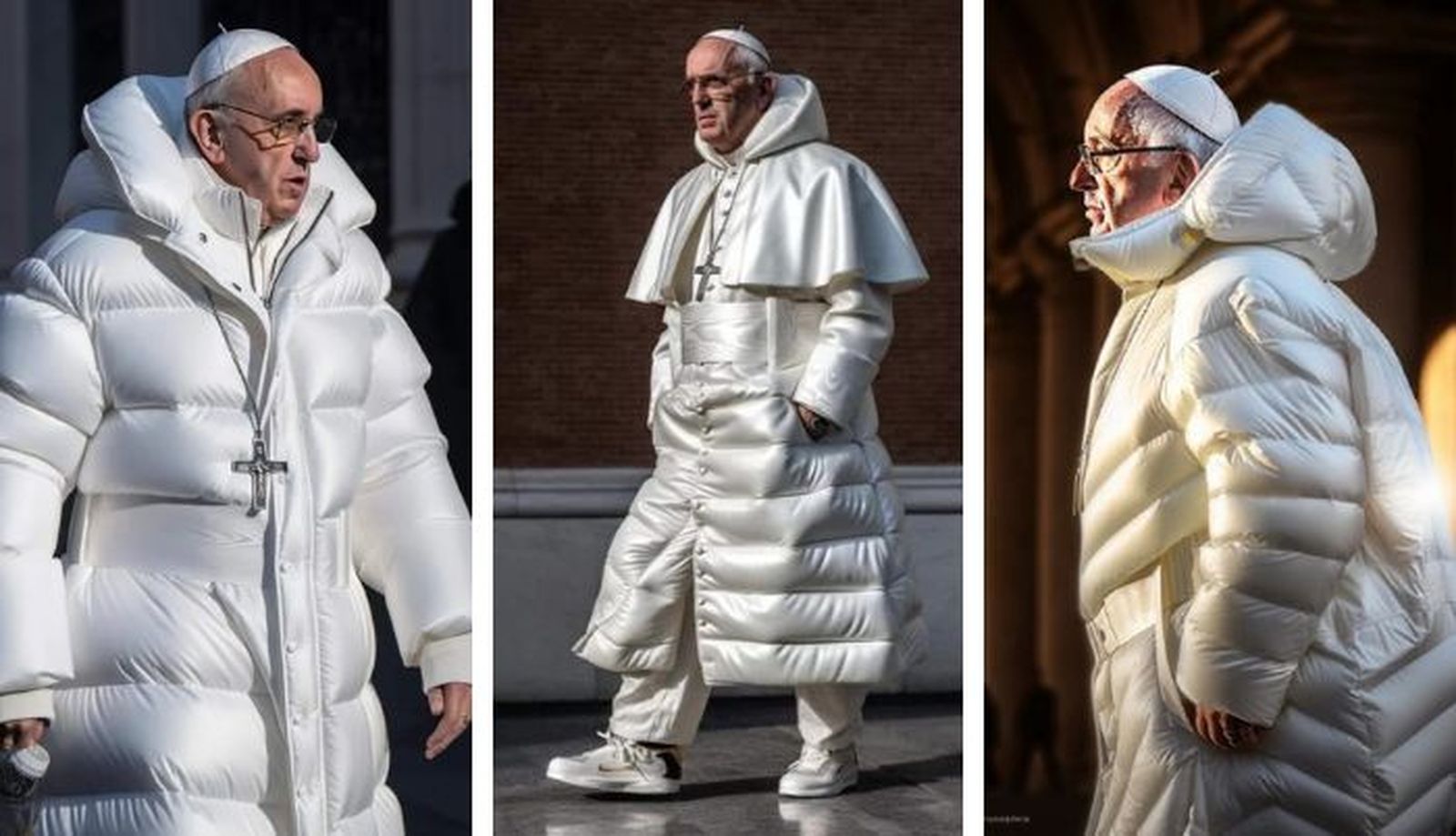 Falsa imagen del Papa elaborada con Inteligencia Artificial