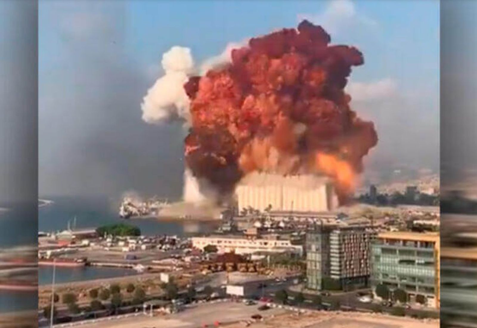 Explosión en Beirut