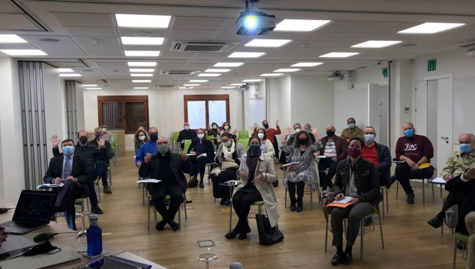 Participantes presenciales en la XLI Jornada Nacional de Apostolado Seglar 2020