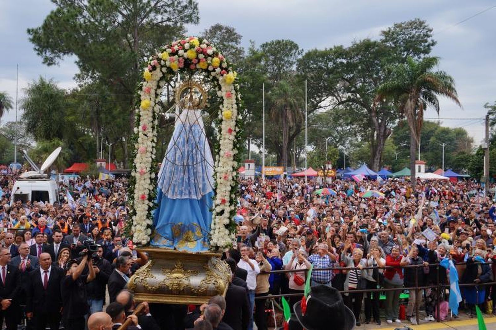 125 años de la Coronación Pontificia de la Virgen en Itatí, Corrientes (Argentina)