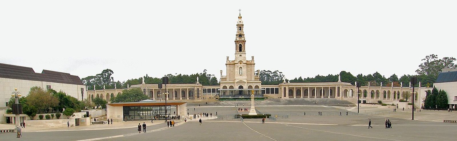 El santuario portugués de Fátima.