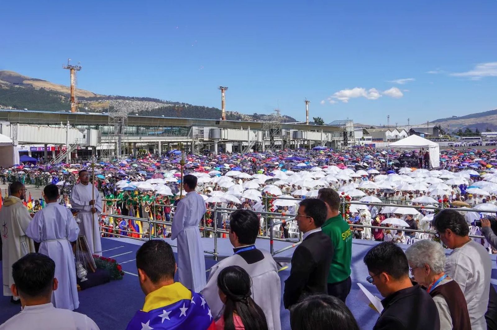 Clausura del Congreso Eucarístico Internacional en Quito