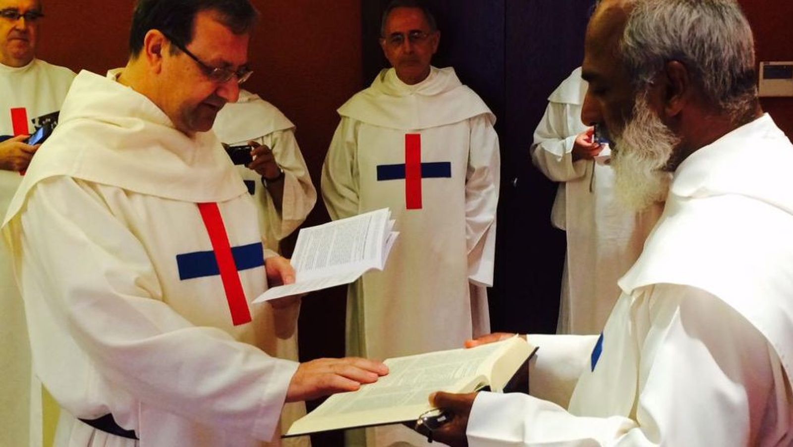 Reelección de Fr. Daniel García Camino, Ministro Provincial de los trinitarios