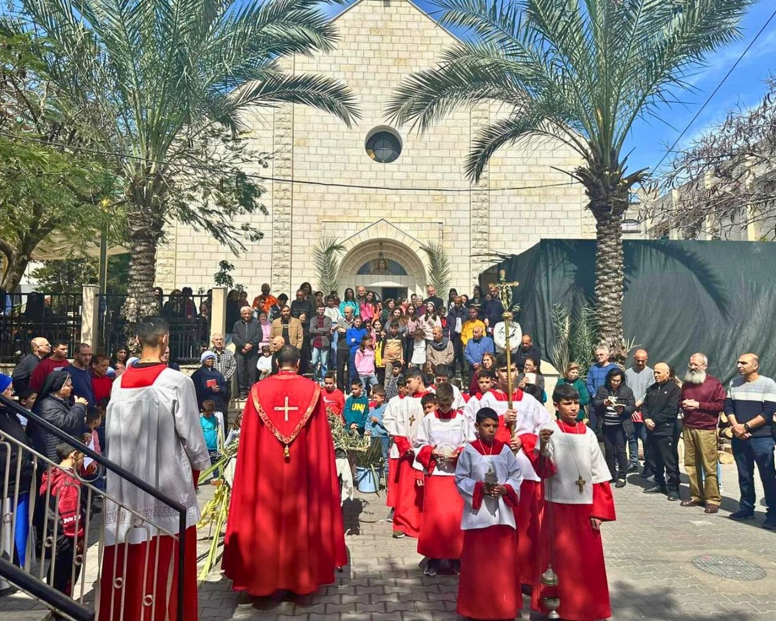 Domingo de Ramos en Tierra Santa