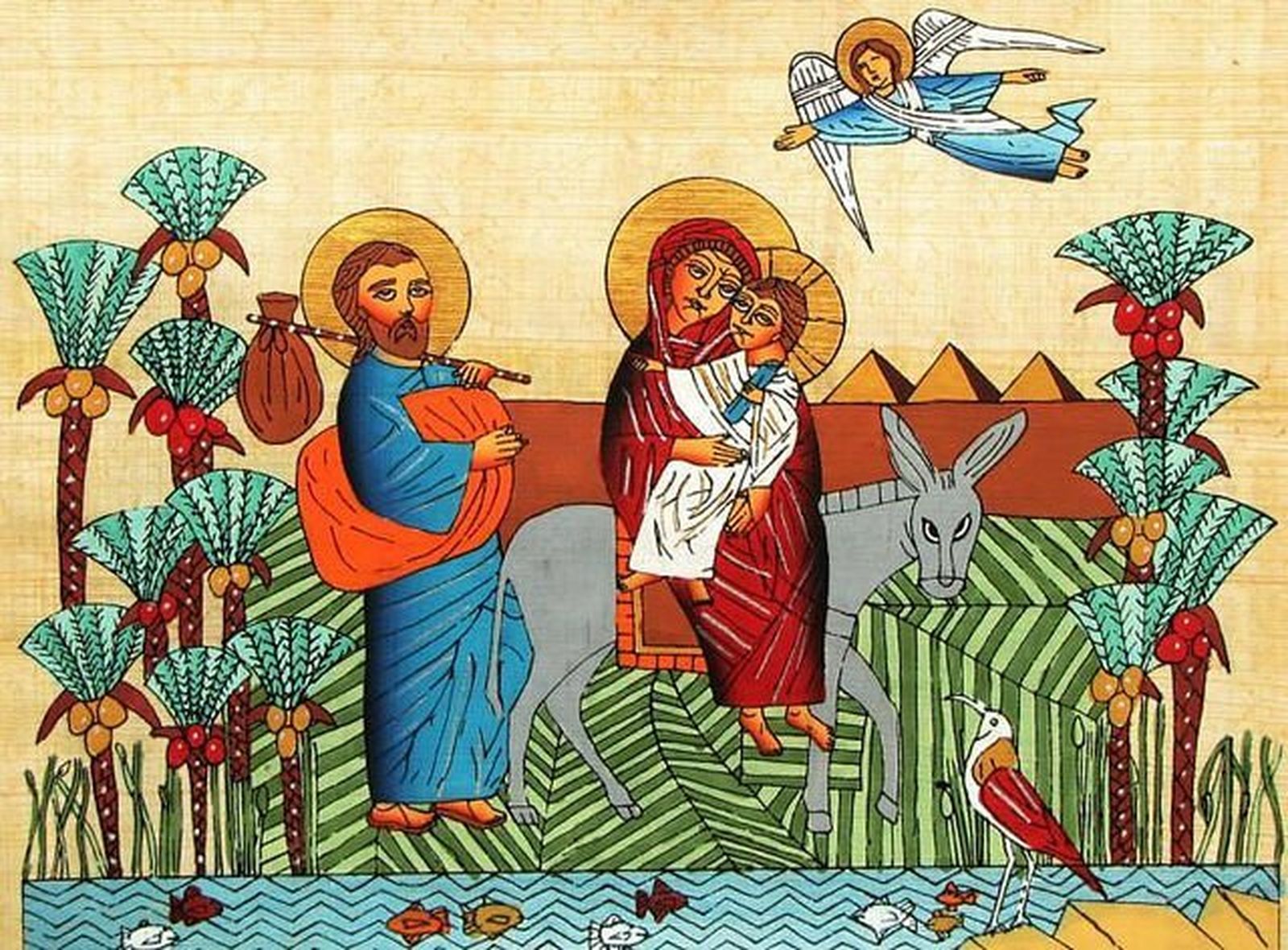 La Sagrada Familia en Egipto