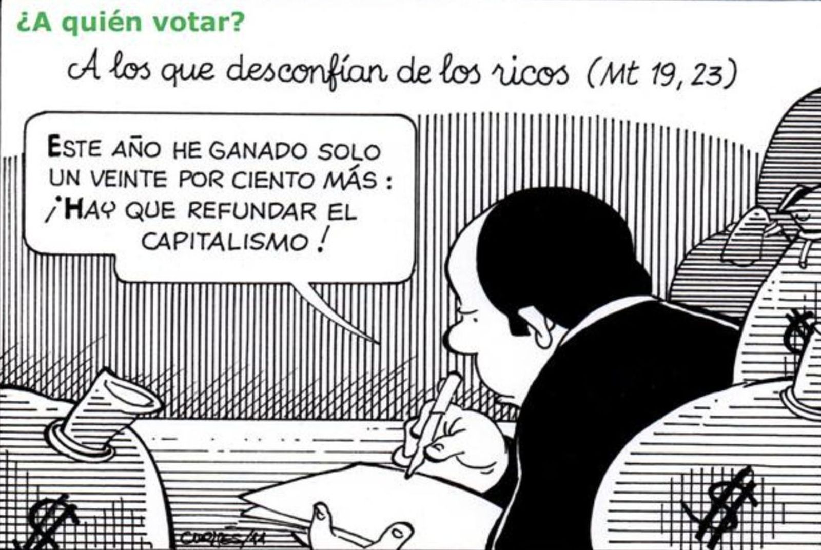 ¡A quién votar?