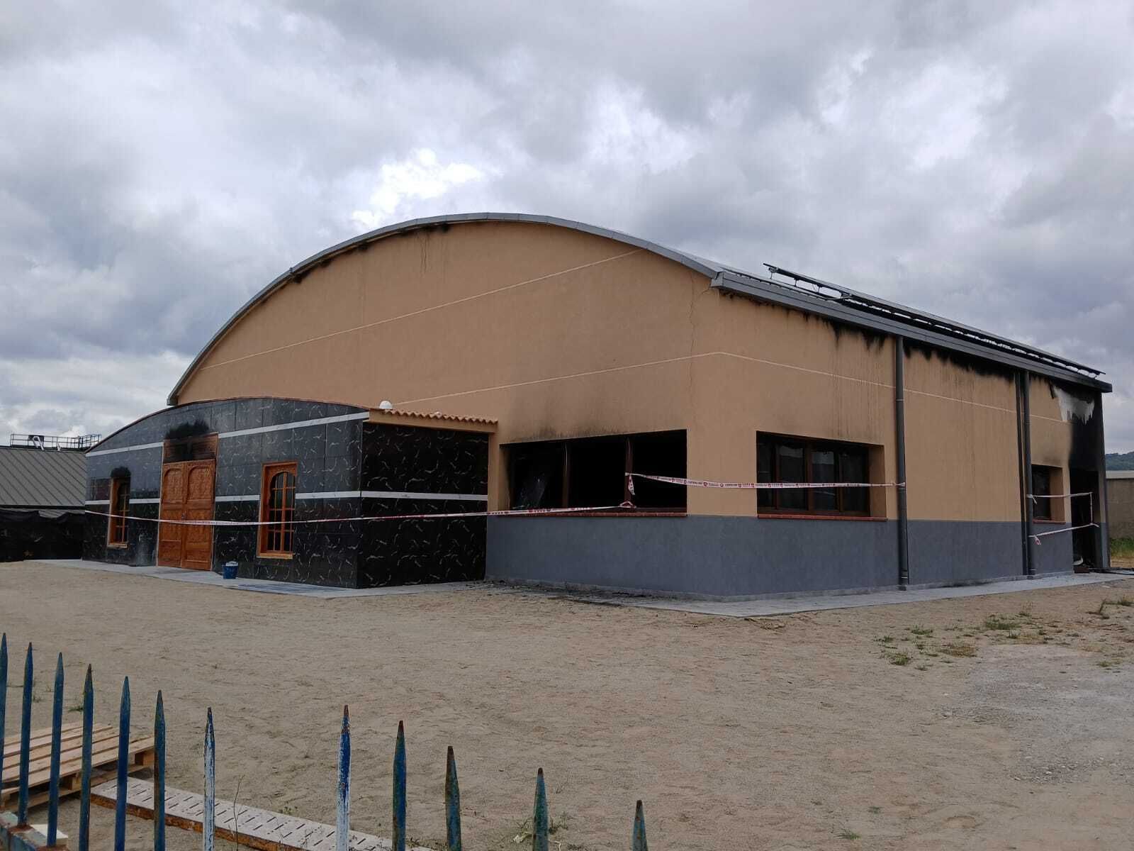 La mezquita atacada en Sant Feliu