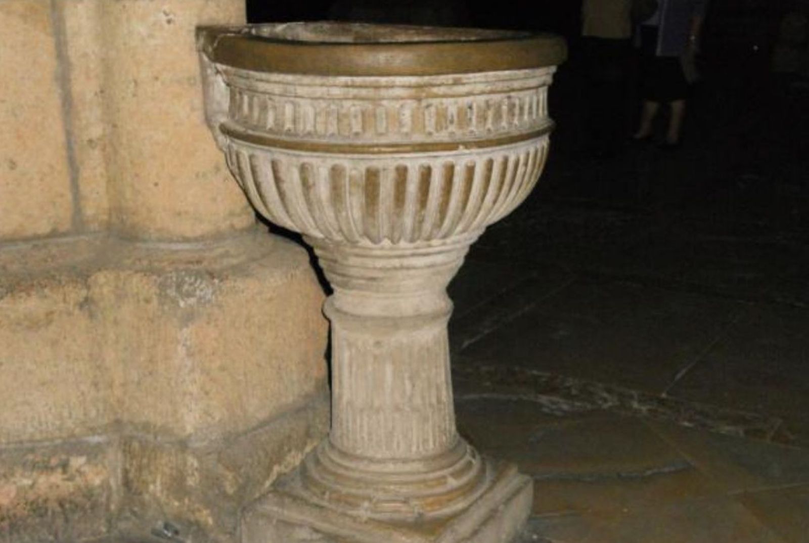 Pila bautismal. Catedral de León